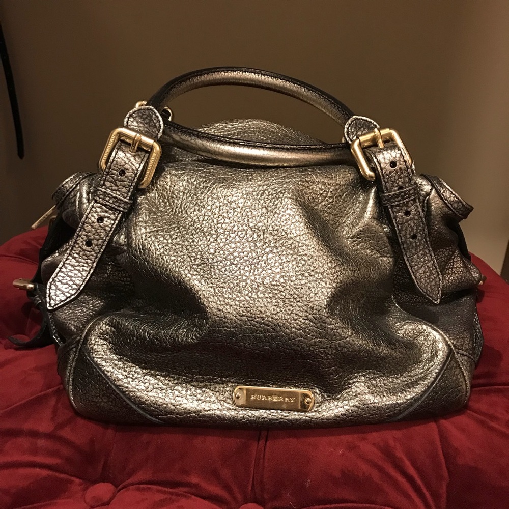 Burberry Gunmetal handbag